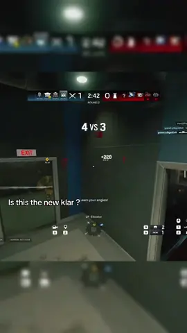 Outplayed on top #che #klar #ragecheating #rainbowsixsie #fyp 