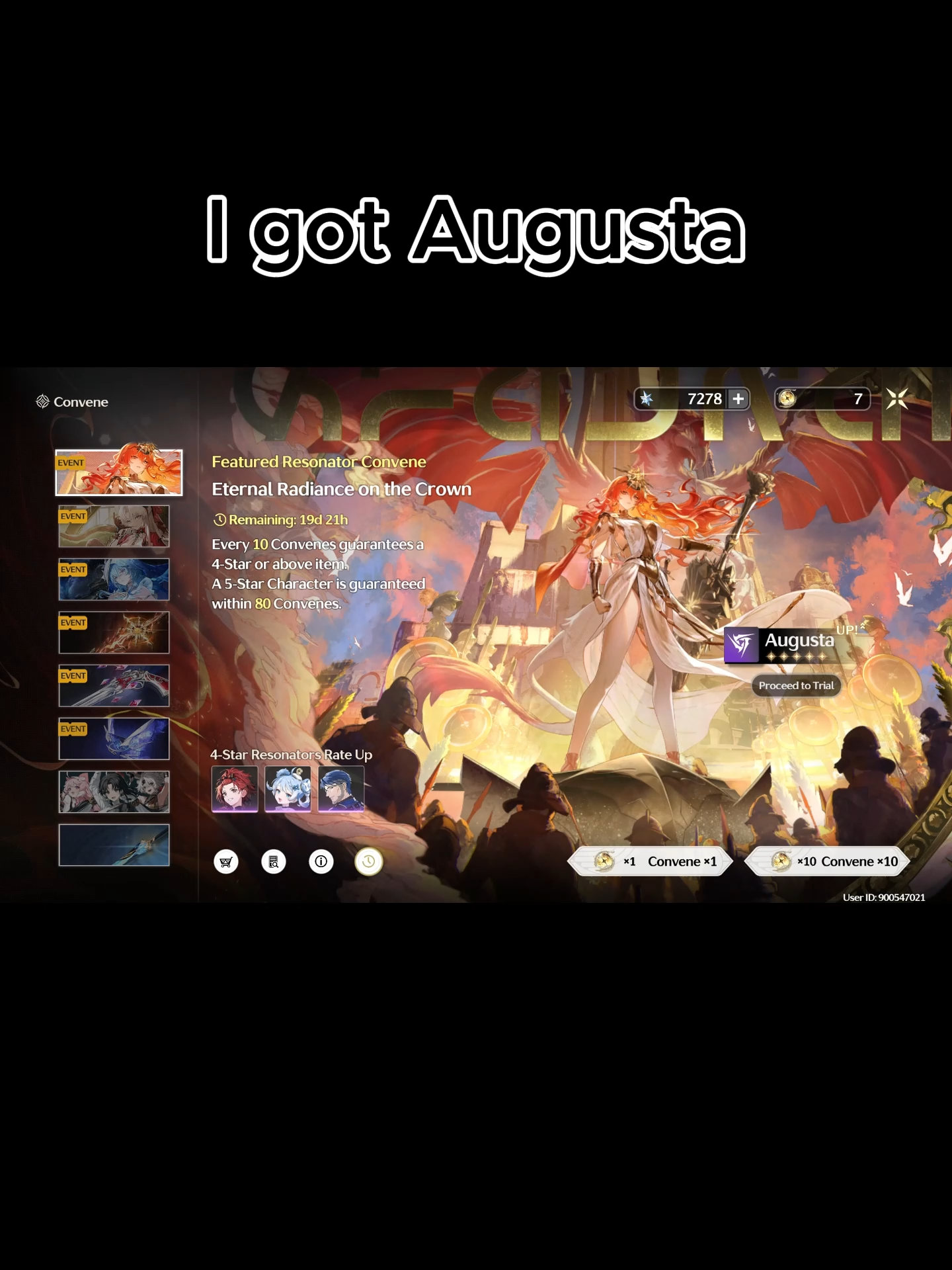 Finally, I got her and her weapon #augusta #wutheringwaves #WuWa #fypツ #fyp #wuwa