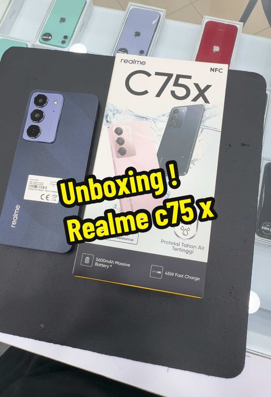 Ready Realme C75 X di saini store, harganya lagi promo  Gass langsung ke toko!🤩 #sainistore #saini_lingke #realme #c75x #guncang99 
