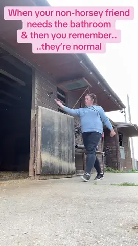 What’s something horsey people do that non-horsey people just wouldn’t get? I’ll go first… 🙈 Peeing in the stable 🤣. But here’s the thing — if you compete under rules, it can actually cause a positive test especially if you’re on medication 💊. Otherwise, it’s just one of those ‘you wouldn’t understand unless you’re horsey’ moments 😂🐴 #Horse #Equestrian #pony #fyp #viral