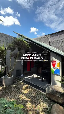 (NEW!) Arromanis sekarang hadir di Dago! 🍰🍨👀✨ Dessert cafe yang udah ada di Bandung sejak tahun 2011 ini hadir dengan tempat dan ambience yang baru. Tempat nya lebih luas dan makin gemes karena ada beberapa art instalation dan seating area yang berwarna-warni. Pilihan menu nya juga makin beragam dan kualitas nya gausah diraguin lagi deeh! Pecinta sweet tooth wajib merapat ✨ #arromanis #arromanisbandung #cafebandung #dessertbandung #icecreambandung 