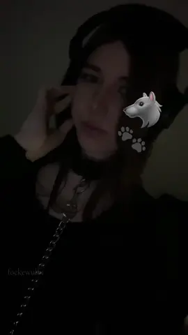 to be found means an ending🔜 re headphones.. ookami collar 