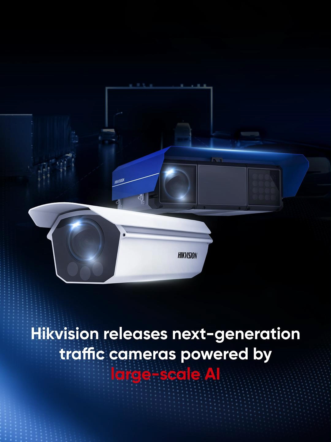 Hikvision just unveiled a cutting-edge suite of checkpoint cameras, traffic incident detection devices, and servers, all powered by advanced Traffic AI models! 🚀 These innovations promise to boost detection accuracy, reduce false alarms, and elevate road safety. Let's pave the way for a smarter, safer journey! 🌍💡 Visit Hikvision website to leanr more details. #Hikvision #TrafficSafety #CheckpointCamera