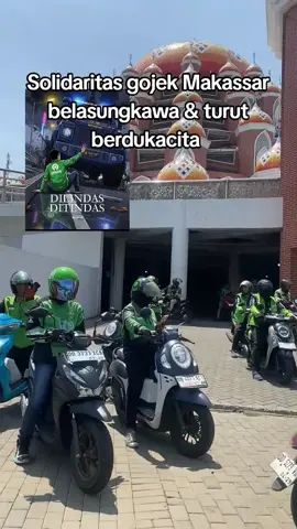 @gojekmakassar Al-fatihah buat saudara kami Affan Kurniawan 