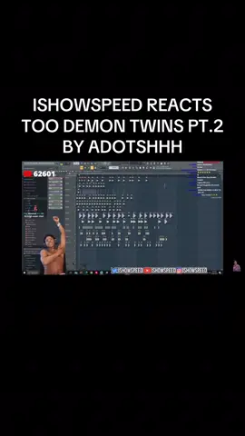 He most def was messin with this #rap #ishowspeed #adotshhh #fire #reaction 