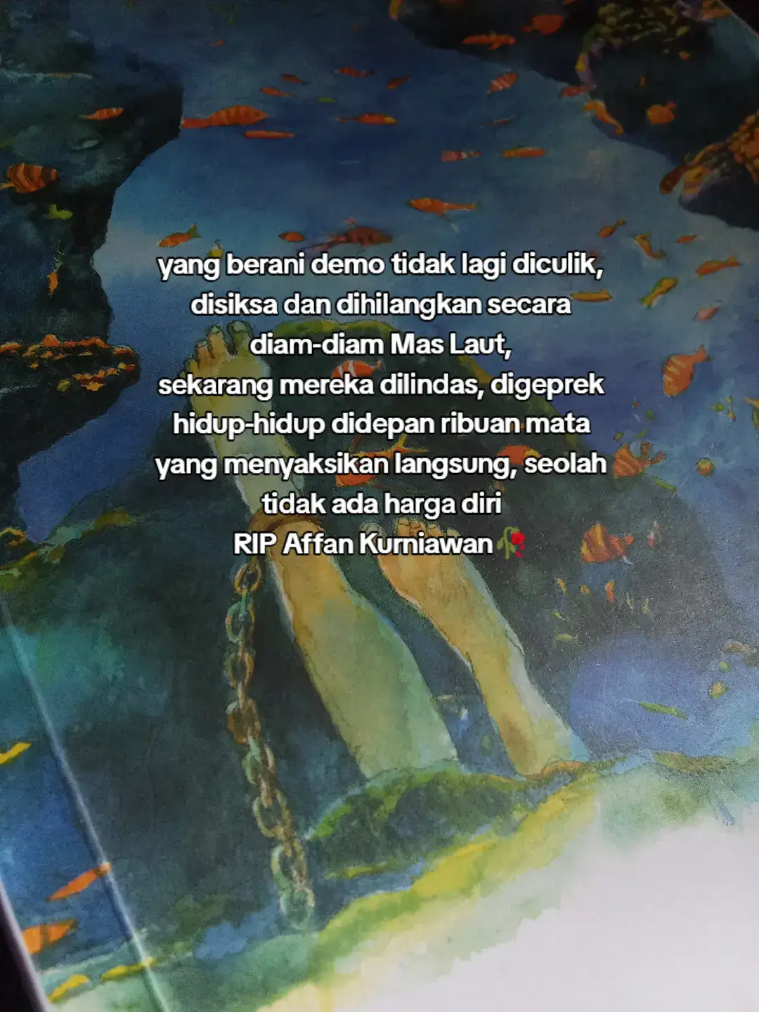ternyata Indonesia yang kamu impikan masih sama seperti dulu❤️‍🩹 #ripdemocracy #staysafe #lautbercerita 