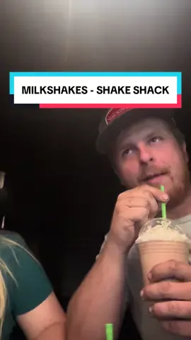 Shake Shack taste test review w/ @loganthepipeliner 🥤🍦🤣 #shakeshack #joke #milkshake #fypシ #tastetest 