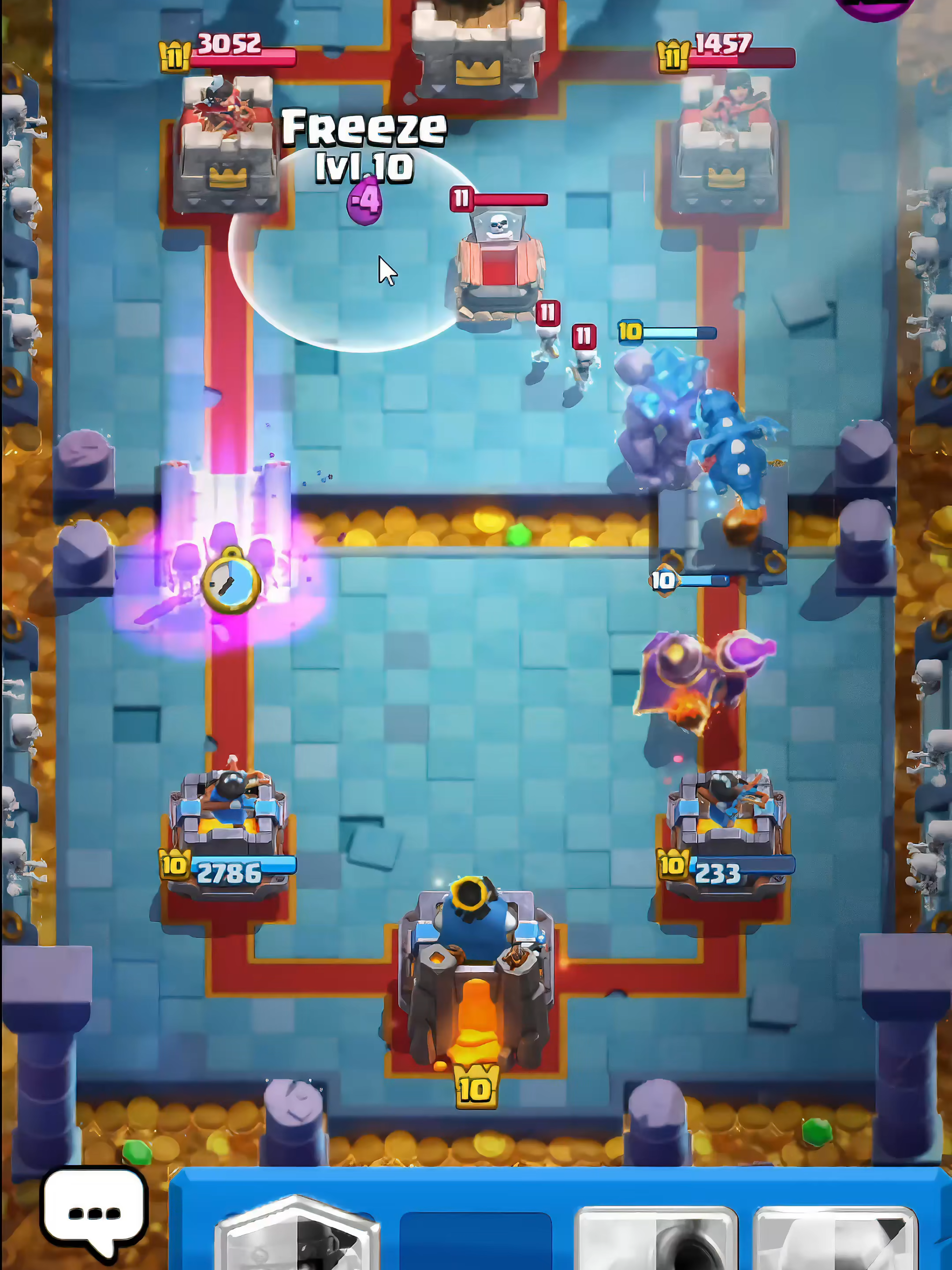 ANOTHER LARRY CLUTCH!!!! MAN THIS SKELETON HAS AURA.  #clashroyale #clash #tiktoklive #clashroyalemoments #LIVE #livemoment #Larry #Goat #Aura