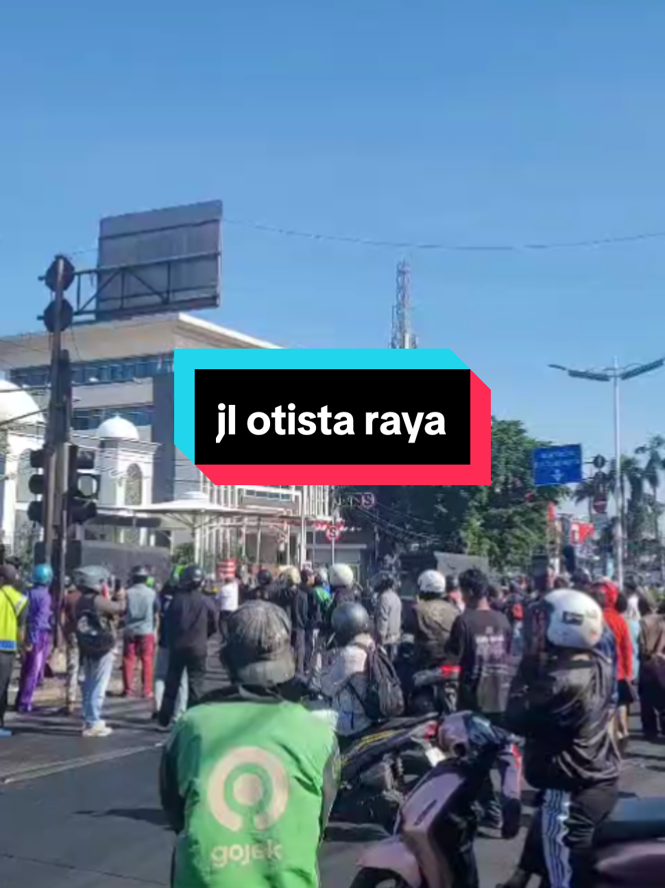 rusuh nya sampe jl otista Raya #demo #demoojol #demohariini #fyp 