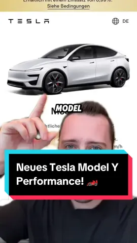 Das neue Tesla Model Y Performance ist da! 🏎️ #teslamodely #performance #neu #tesla 