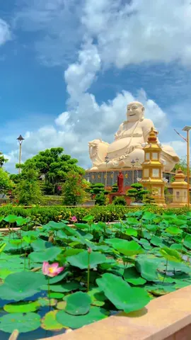 Chùa Vĩnh Tràng - Tiền Giang 🙏🏻🪷 #mientay  #tiengiang #bìnhan #hanhphucgiadinh 