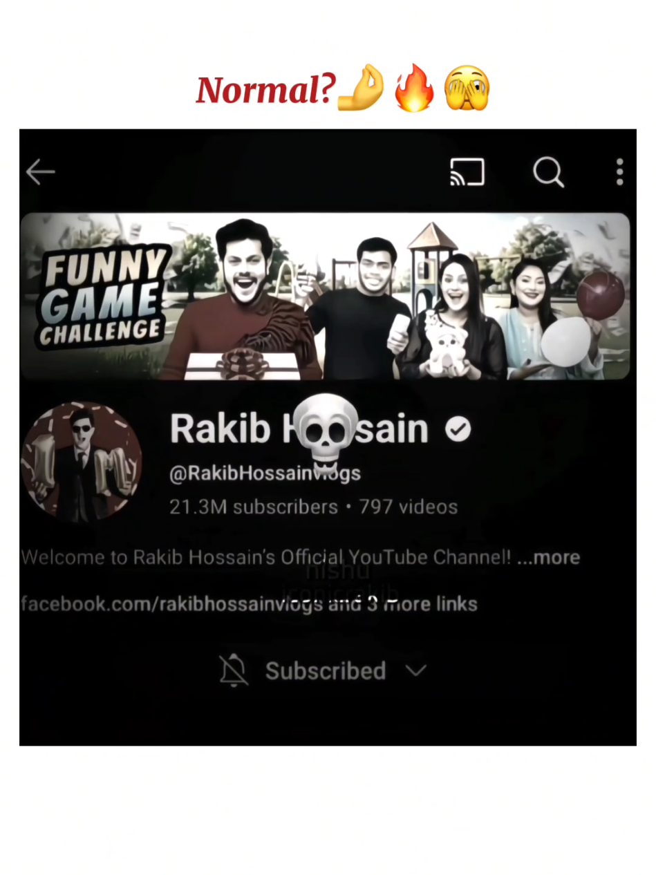 Normal🔥🤌💀@Rakib Hossain @Ritu Hossain @Nusrat Jahan Ontora @Jibon Hossain @Jahid Hasan Joy #fyb #forpage #foryour #viral_video #trending #unfrezzmyaccount #fanedit #editor #fanpage #foryourpage #forpg 