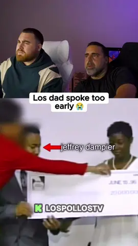 Los and his dad got caught off-guard 😭😭😭 #lospollostv #lospollostvdad #funny #streamer