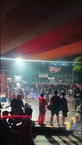 malamnya jakarta pusat#jakartakeras #demo 