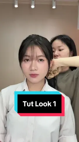 Tutorial look 1 Makeup khai giảng tone nhẹ nhàng, ko mi ko lens @👾Quỳnh Mai✌️🍬 #dangquynhlam #makeupkhaigiang #makeuptutorial #bachnguyetquang #lophochoanhi