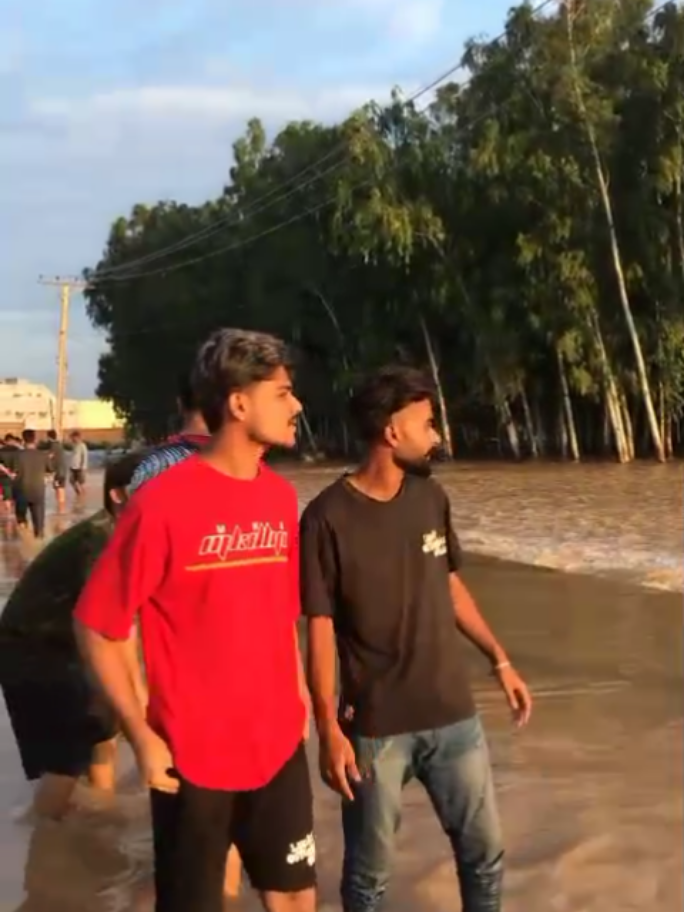 Sialkot Flood😶‍🌫️#flood  #selaab #water #Outdoors #1millionviews 