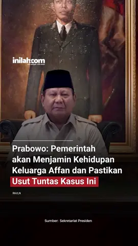 Presiden RI Prabowo Subianto menyampaikan duka cita atas tewasnya Affan Kurniawan, pengemudi ojek online (ojol) yang tewas terlindas mobil rantis milik Brimob. Mulanya, Prabowo mengaku telah mengamati kondisi terkini dalam negeri. Bahkan, ia juga menyoroti aksi demonstrasi yang terjadi beberapa waktu belakangan. Prabowo lantas menyampaikan duka citanya sebagai Presiden RI maupun pemimpin pemerintah. Prabowo pun menyatakan pemerintah akan menjamin kehidupan Affan dan keluarganya. - Selengkapnya kunjungi website dengan klik link di bio atau download aplikasi di AppStore dan Google Play Store. #inilahNews #PrabowoSubianto #AffanKurniawan #RantisBrimob #Ojol #Demo #Inilahcom #titiktengah #titikcerah 