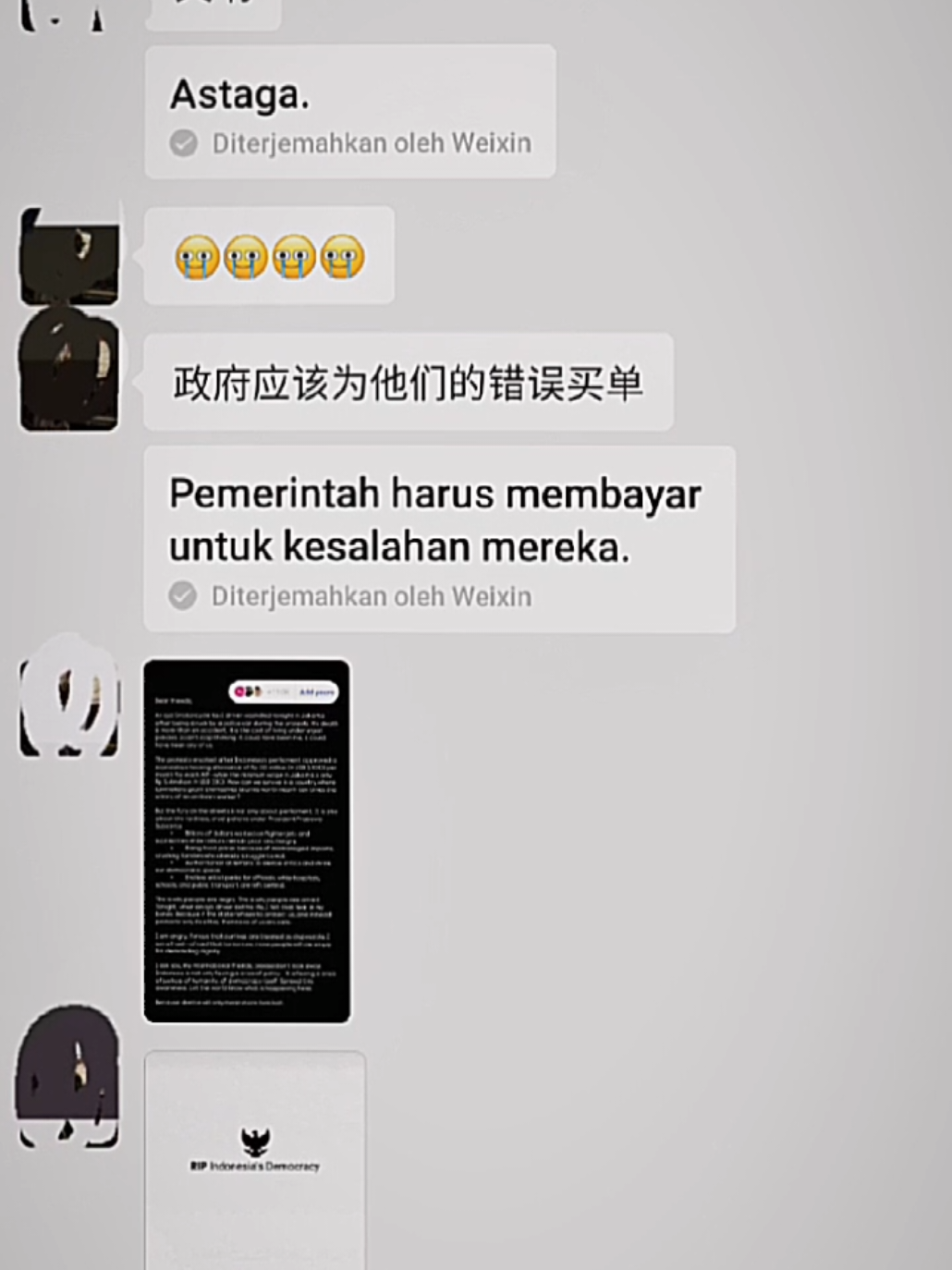 orang china aja sampai tahu masalah ini... #ojekonline #chinese🇨🇳 #wechat #fyp #moots? 