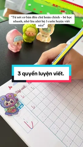 Trọn bộ 3 cuốn luyện viết cho bé mẫu giáo vào lớp 1. #fyp #voluyenviet #luyenviet #luyenvietmaugiao #hoccungtiktok 
