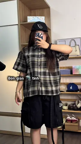 Sơ mi caro đẹp nhất toai có trong tủ đồ#somiboxy #aosomi #ItsTram #karants 