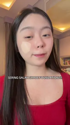 langganan salah shade foundation? @Saniye Beauty Store #SANIYE