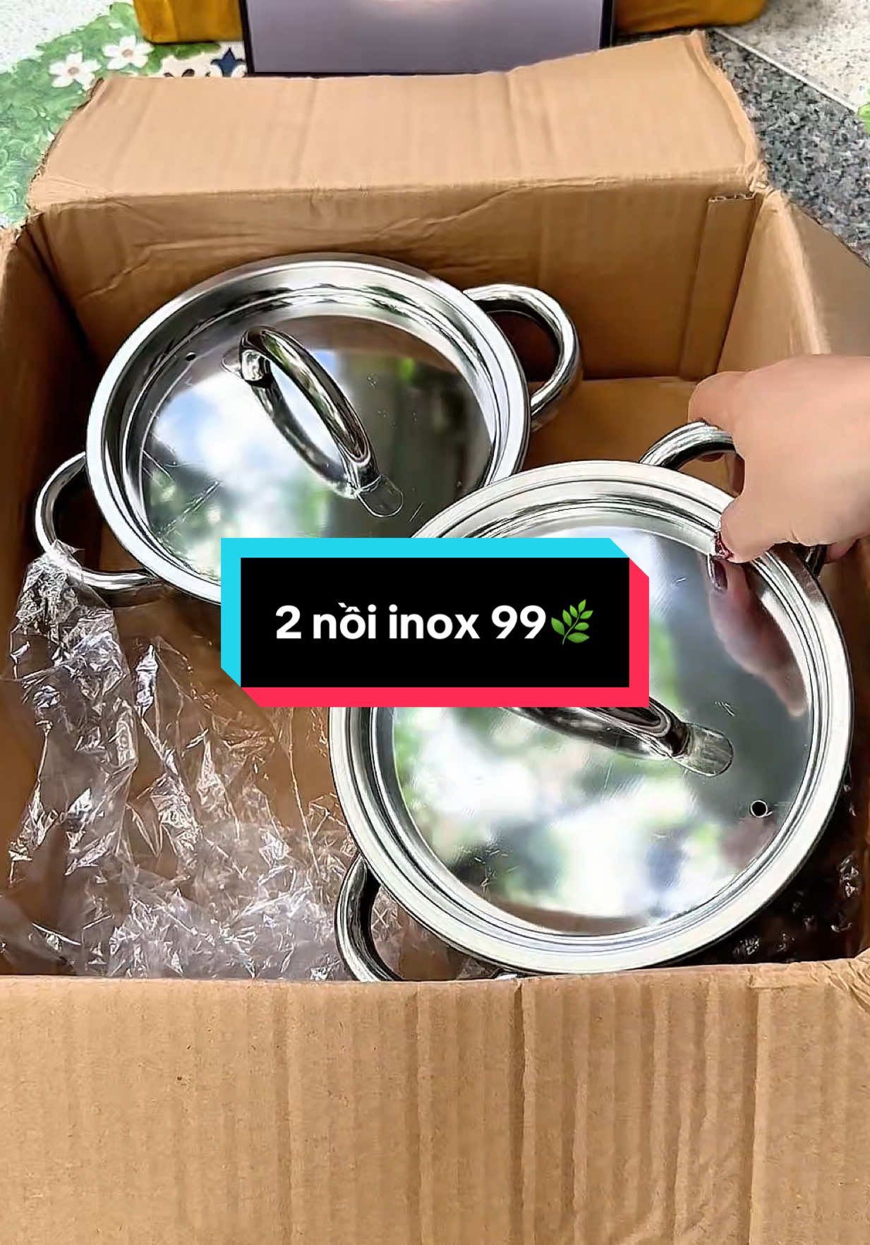 Combo 2 nồi inox 18cm chỉ 99k miễn ship #xuhuong #noiinox #giadungzyhome #noiinox304 @GIA DỤNG ZYHOME 🌿  @GIA DỤNG ZYHOME 🌿 