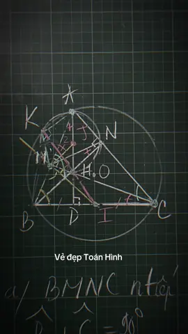 Vẻ đẹp của Toán hình 9 #xps #2k11  #dongluc  #hinhhoc9 