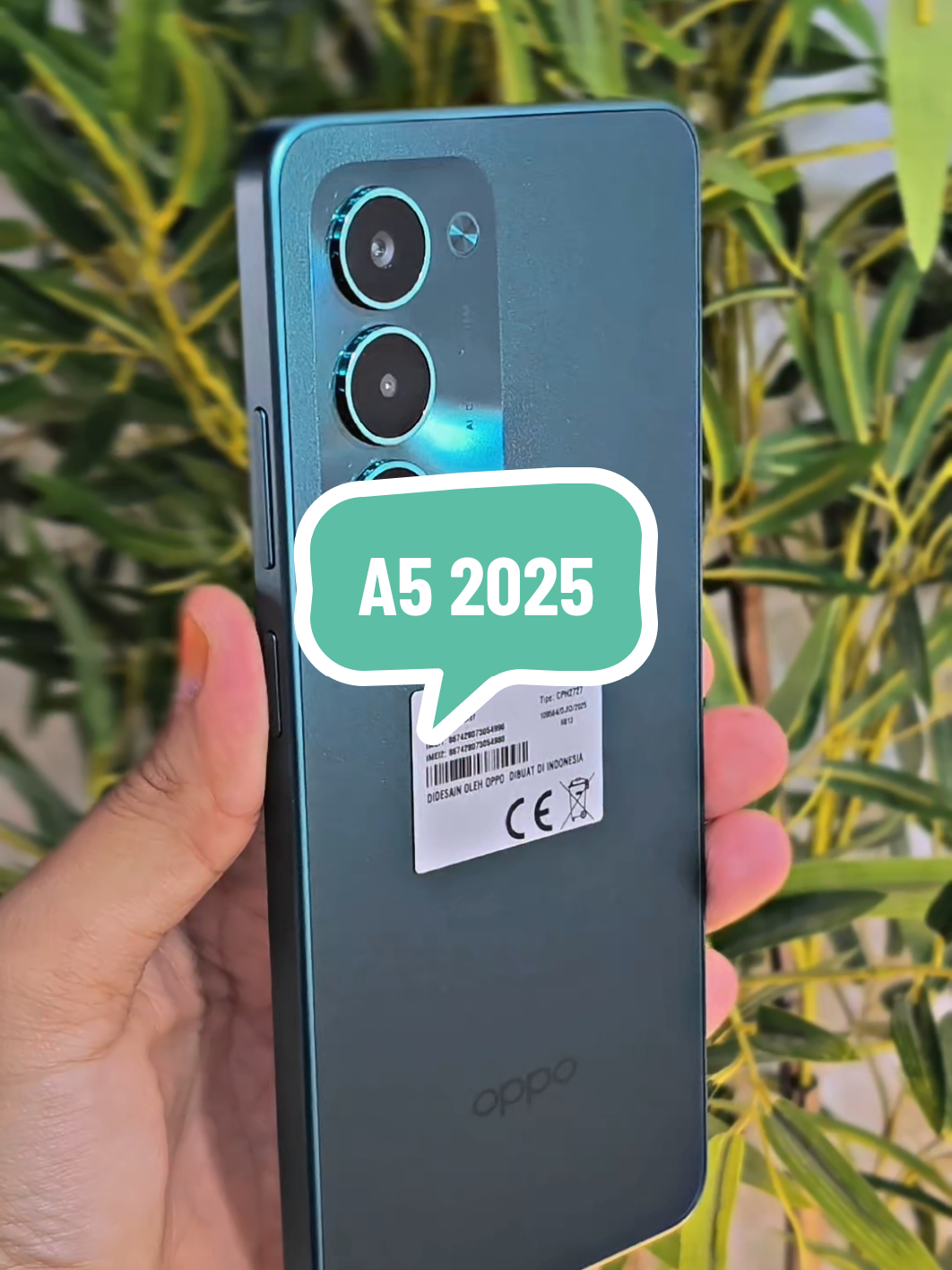 Warna Oppo A5 Green & White 😍 #oppo #oppoa5 #green #white #kosreno14a5 