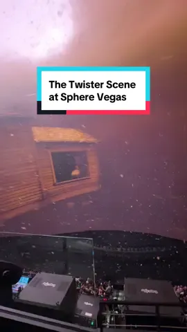 The twister scene at The Wizard of Oz in @Sphere was unlike anything I’ve ever experienced.