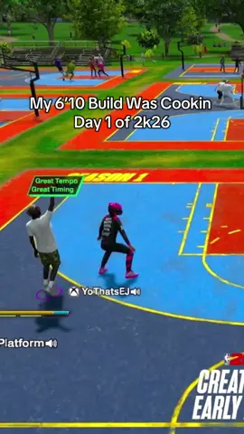 This 6’10 is gonna be nice maxed out #nba2k26 #nba2k #2k26 #msgplatform 