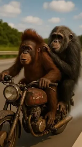 PERNAH BALAP PADA MASANYA COY!  #fyppppppppppppppppppppppp #funny #simpanse #orangutan 