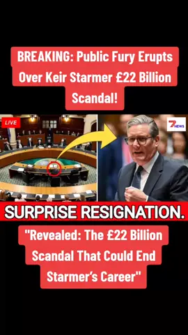 #KeirStarmer #LabourParty #UKPolitics BREAKING: Public Fury Erupts Over Keir Starmer £22 Billion Scandal! #uknews #fyp 