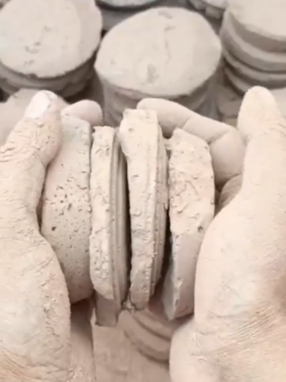 pure mud crushing asmr #foryou #fyp 