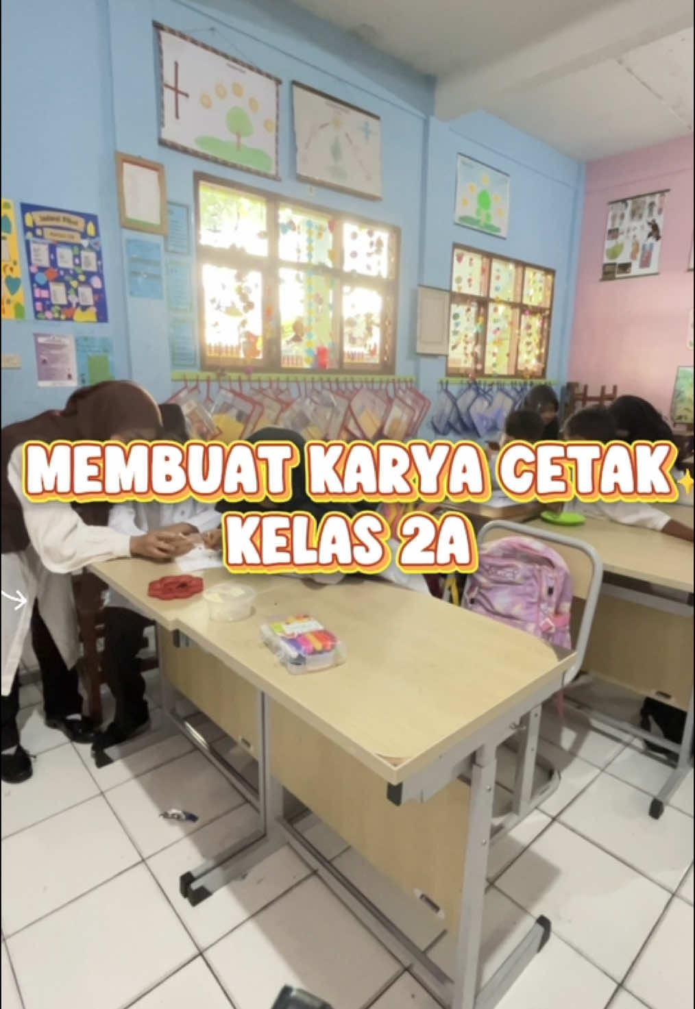 #fyp #guru #sd #kelas2 #kerajinan #seni #gurugenz 