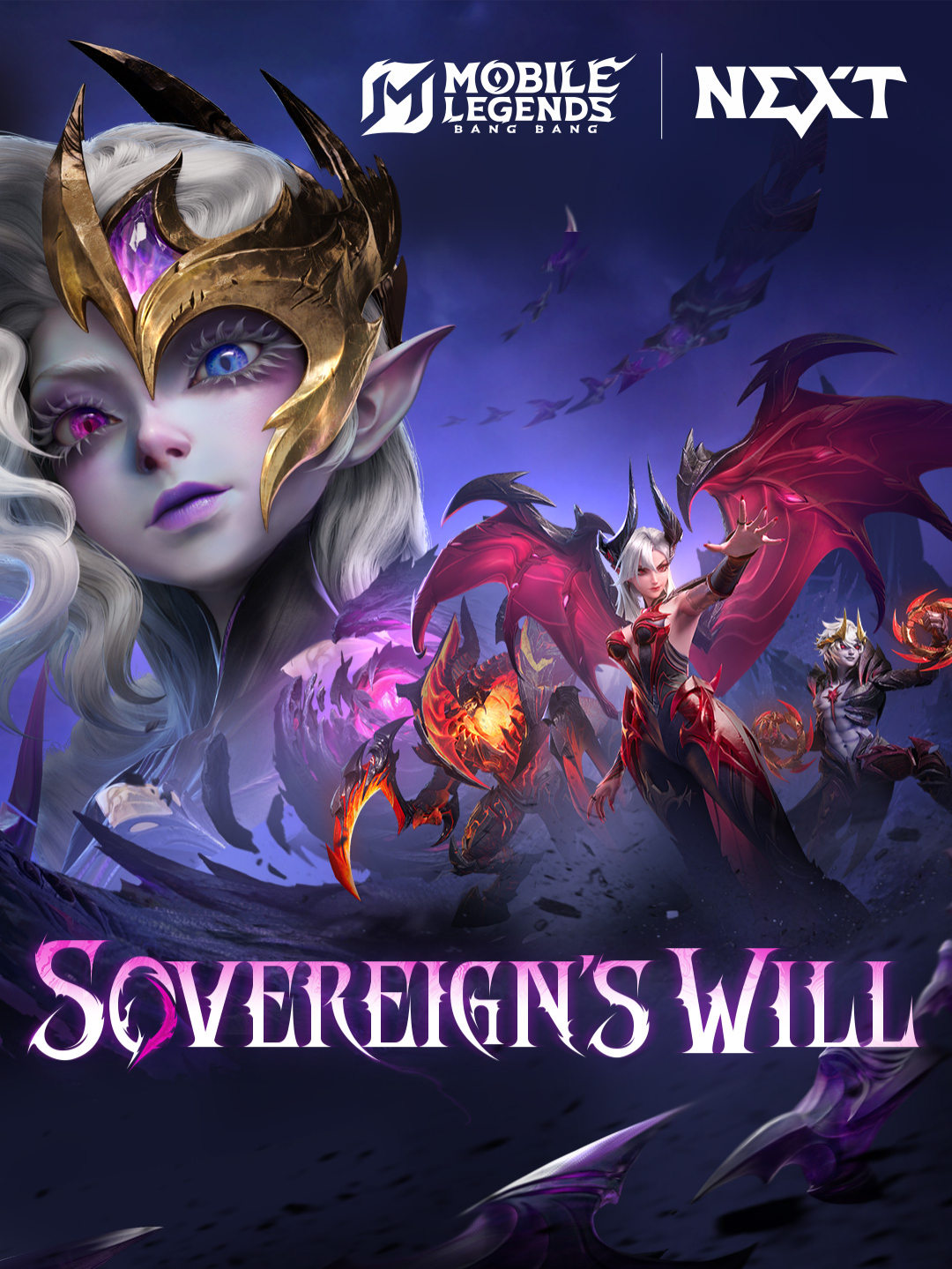 Spawn of Decay stirs, Night Palace trembles—what is happening in the depths of the Abyss? Alice and Dyrroth encounter Thamuz unexpectedly in the Night Palace, seeking to uncover the secrets of that dangerous Sovereign of the Abyss—Obsidia. #MobileLegendsBangBang #MLBBOBSIDIA #AbyssStriveForTomorrow #MLBBALICE #MLBBNEXT2025 #MLBBNEWHERO