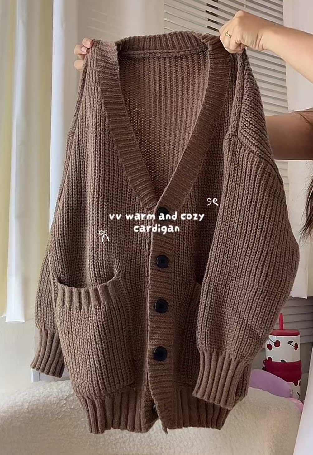 i swear by it’s qualityyy 🫶💕  #cardigan #sweater #fyp 
