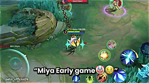 Pov : miya early game vs miya late game 💀 #MLBB #READYFORNEXT #MobileLegendsBangBang #mlbbcreatorbase 