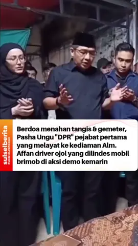 Insiden pelindasan terjadi usai demo yang berujung ricuh di kawasan Pejompongan, Kamis (28/8) malam. Akibatnya, Affan pun meninggal karena dilindas rantis tersebut. Usai melayat ke rumah duka, Pasha pun menyampaikan ucapan belasungkawa kepada keluarga Affan. 