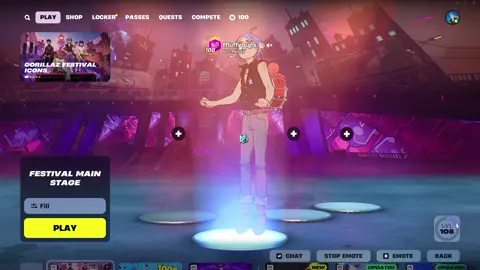 I finally bought 2d #gorillaz #fortnite 