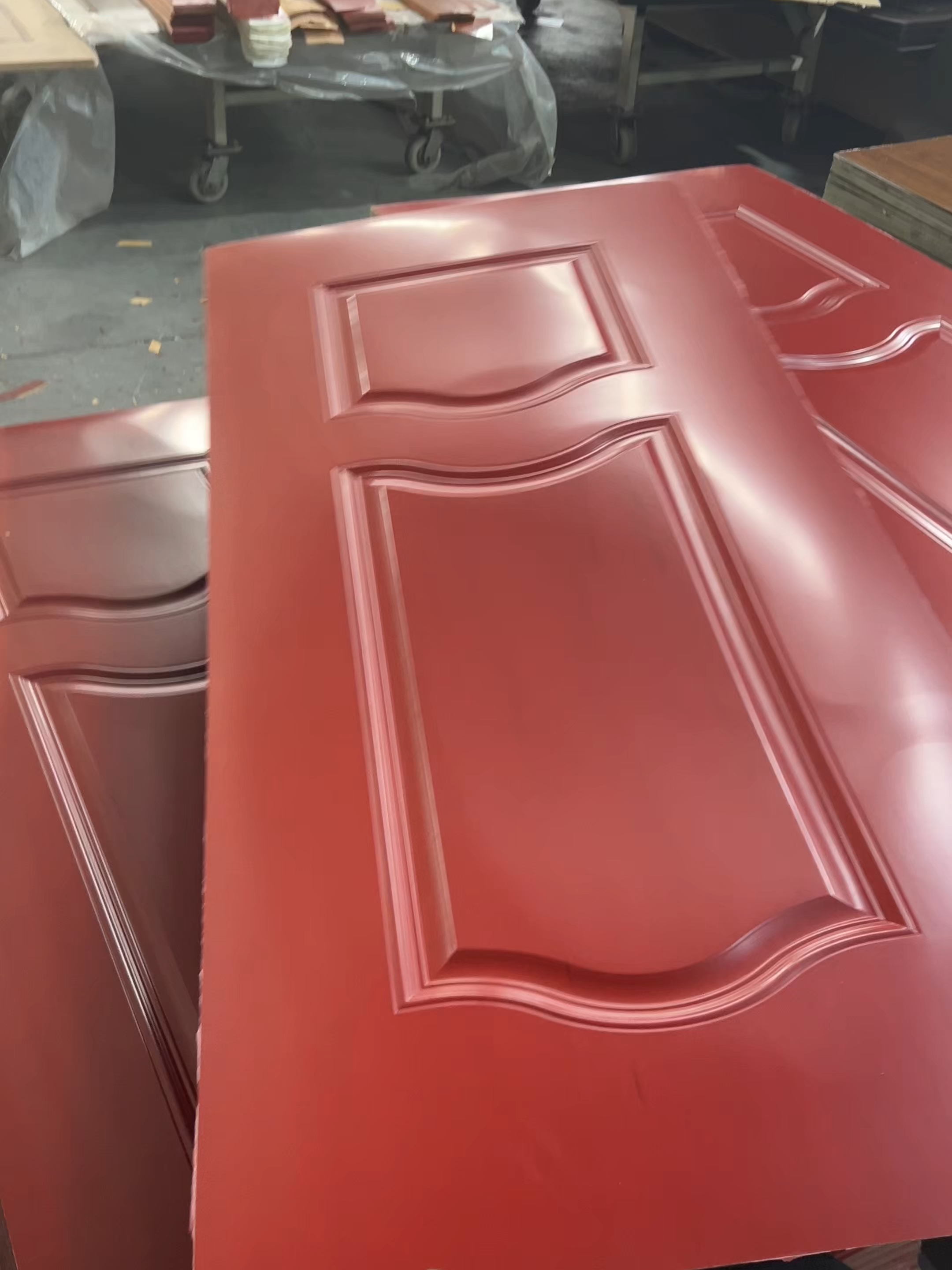 China door panel factory, support OEM/ODM customization service#fyp #factorywork #factory #doorpanel #woodendoor #ODM #noithatgo #madeinchina #manufacture #woodworking #foryou #doors #doorpaneldesign #cuagotunhien #LAbubu