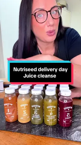 Nutriseed Delivery Day 🍎🍍taking self care seriously & I will keep you all updated each day🍒 what I am hoping for: 🍊 elevate energy levels  🍑 boost my immune system 🍏 a digestive reset/cleanse 5 juices a day with 2 litres of water and caffeine free….lets do it 👊🏻 #nutriseed #juice #juicecleanse #juicedetox #digestivereset 