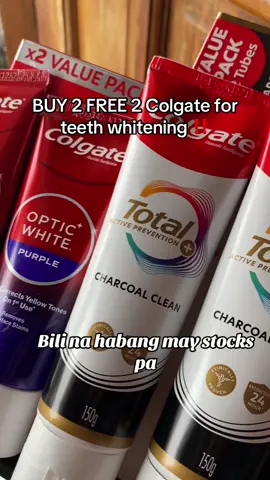 Colgate Optic white Buy2 Get 2 na yan lugi kapa ba? #colgate #buy2freecolgate #colgateopticwhiteonsale 