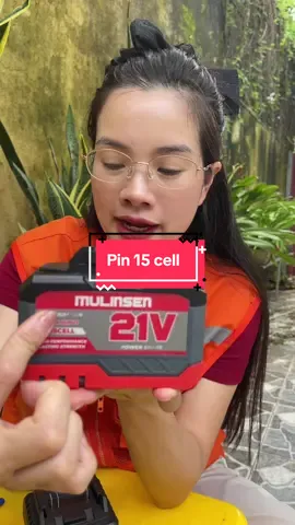 Pin 15 cell Mulinsen #thanhmai92 #pin15cell 