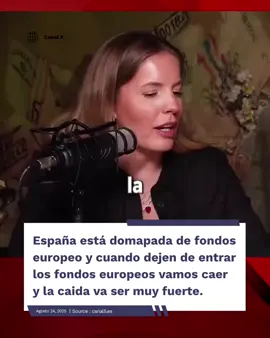 España está domapada de fondos europeo y cuando dejen de entrar los fondos europeos vamos caer y la caida va ser muy fuerte. #PedroSanchez #PSOE #economia #parati #viral 