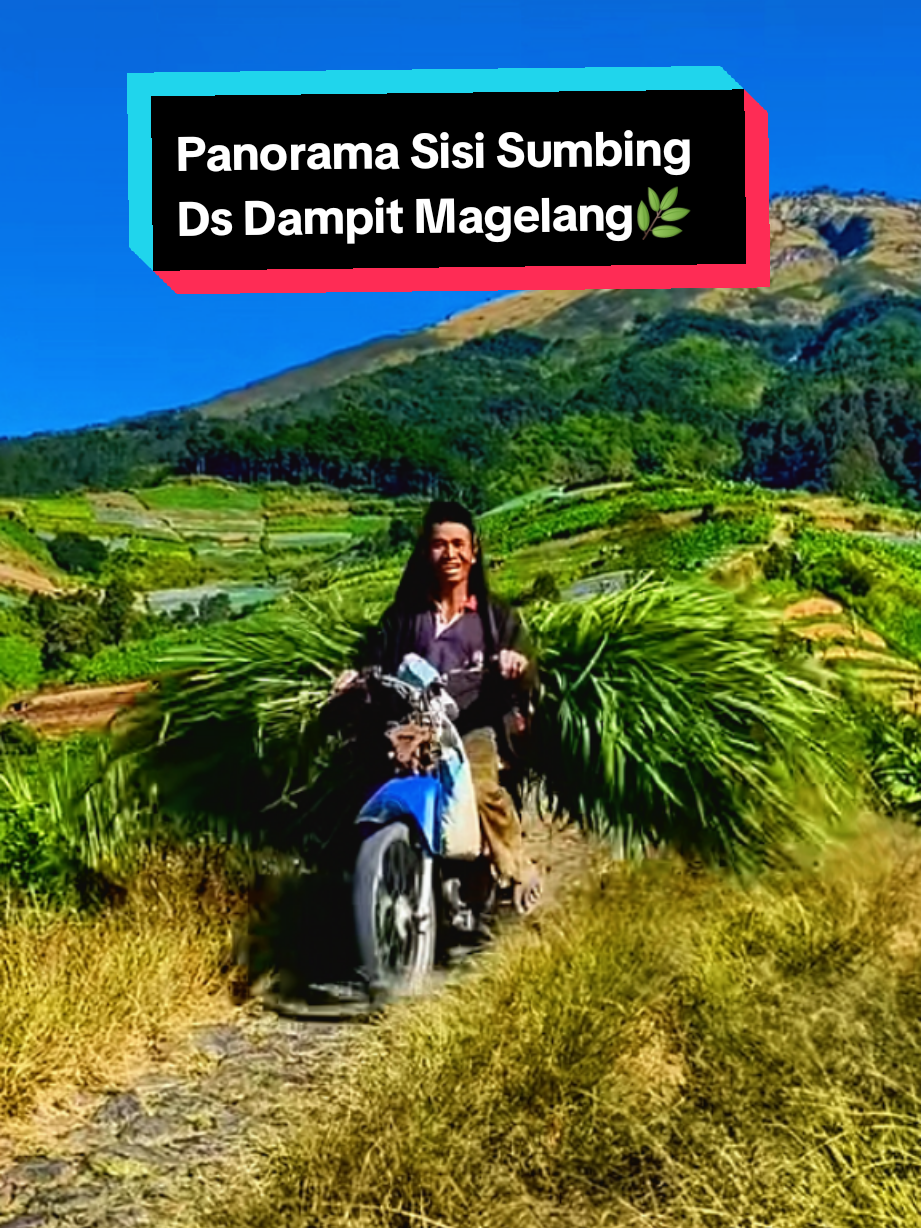 Panorama Sisi Gunung Sumbing Magelang 🌿❤😍#sisisumbing #gunungsumbing #magelangexplore #lagujawa #padahariini 