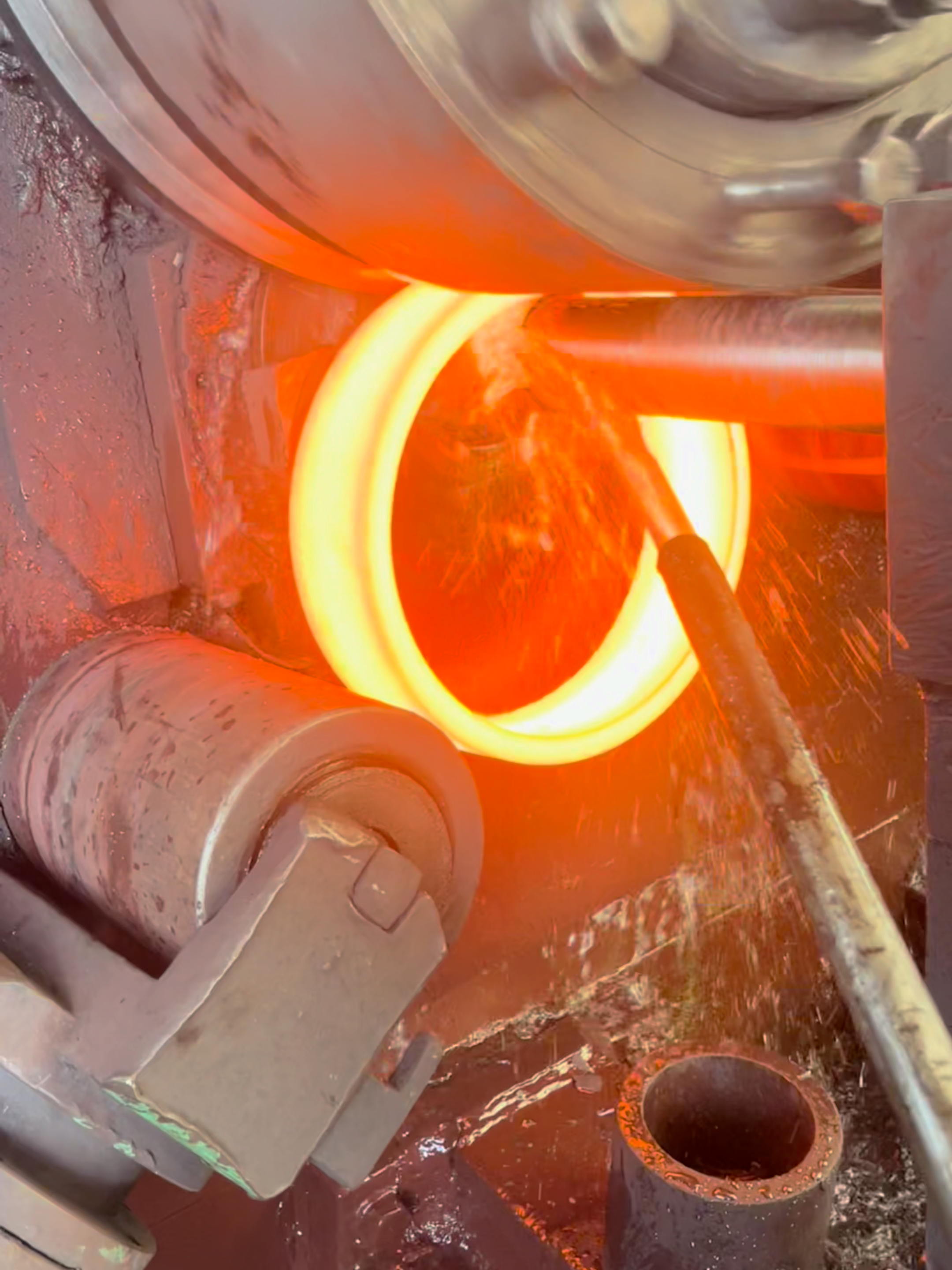 Inside the Factory Bearing Forging Process in Action #process #ironman #blacksmith #forging #iron #manufacturing