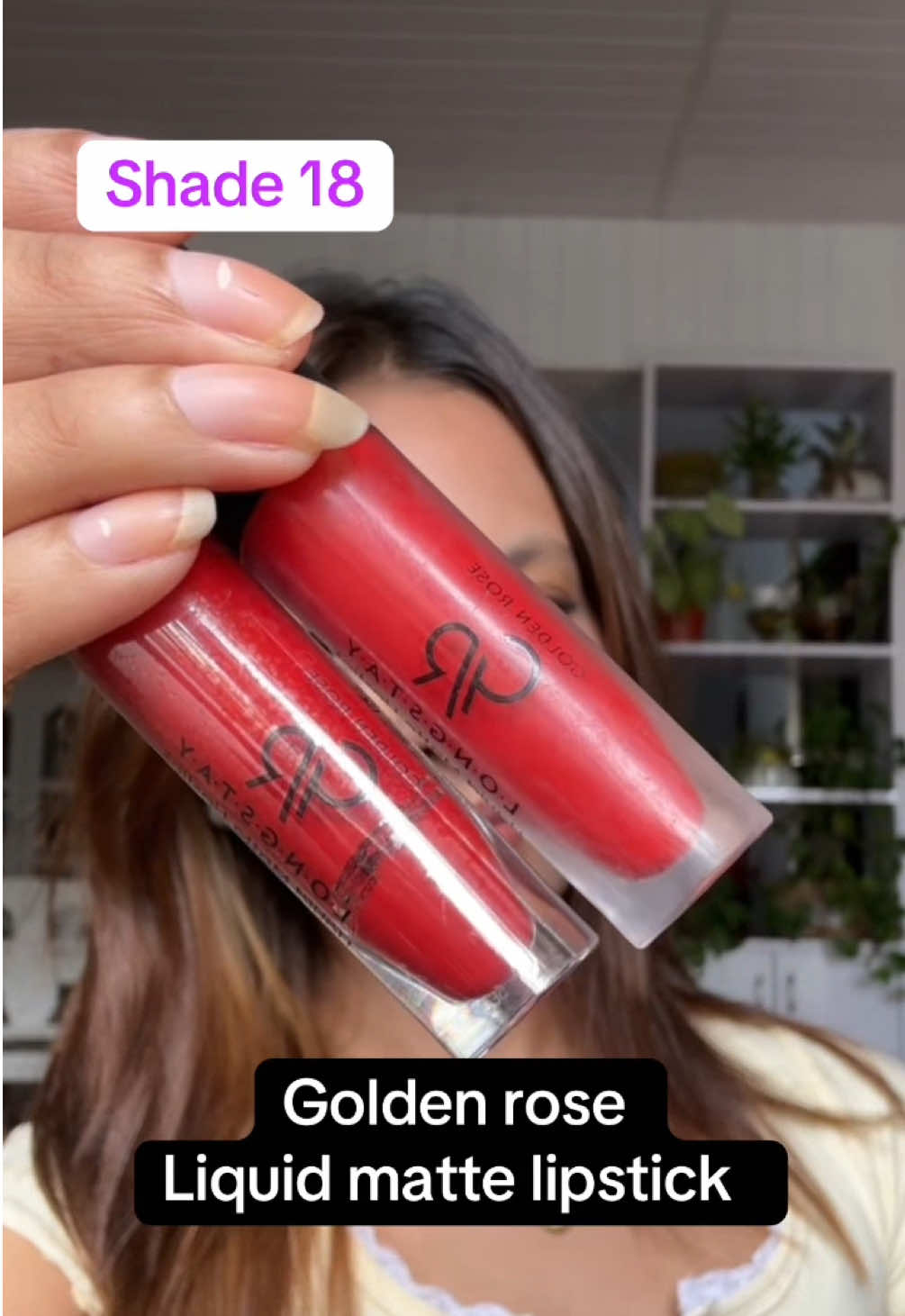 Golden rose  Liquid matte lipstick  #goldenrose #mattelipstick #foryoupage #creatorsearchinsights #goviral  