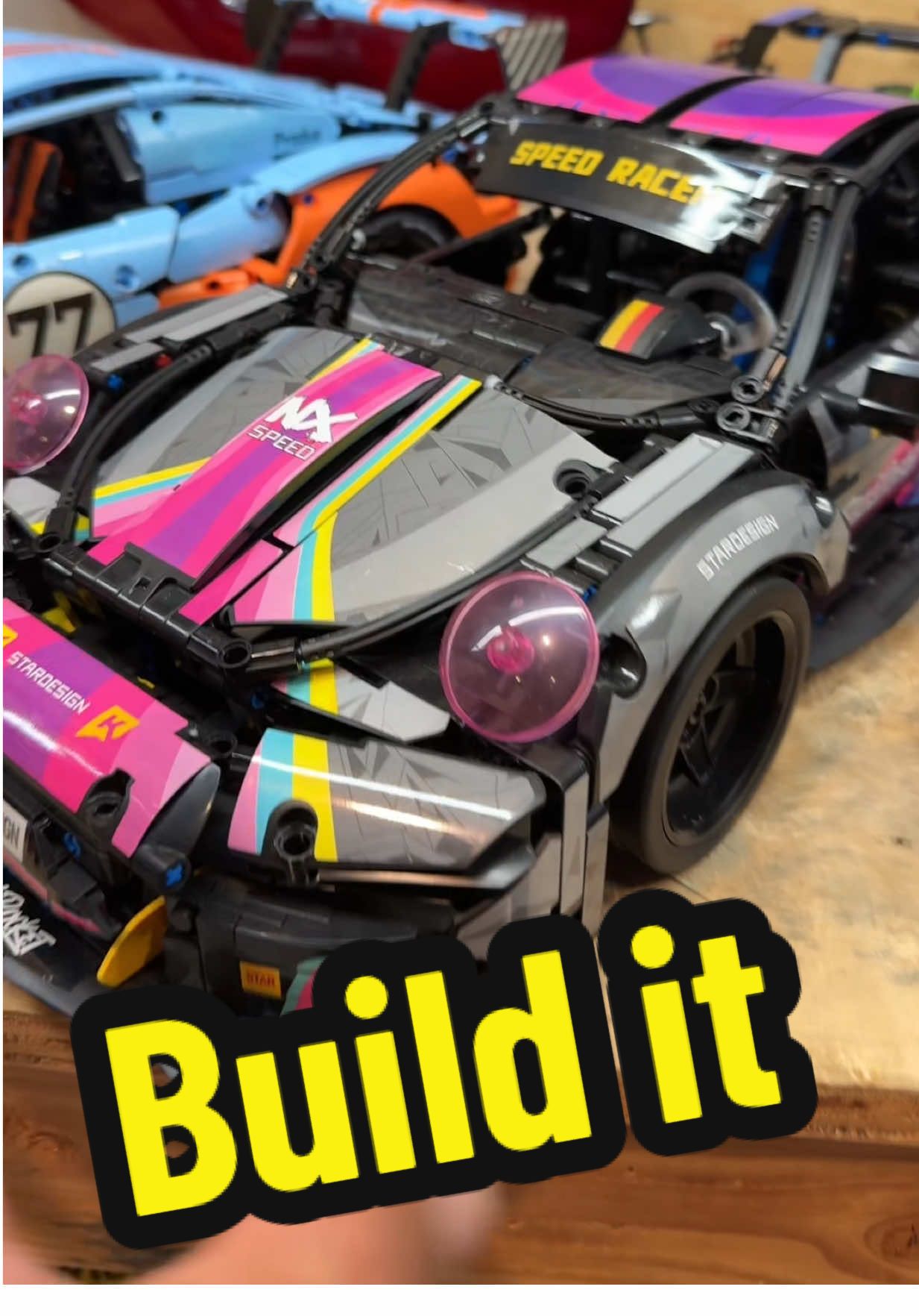 🧱 The 911 Building Blocks Kit is pure perfection — took me about 7 hours to build and the detail is insane. 🚗✨ From start to finish, it was such a satisfying project and now it’s one of the cleanest display pieces I own. Absolutely worth it! 🔥 #911Blocks #BuildingBlocks #HolidayDeals #GiftForHim #Q4MustHave