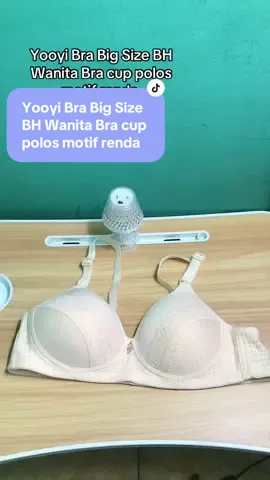 Yooyi Bra Big Size BH Wanita Bra cup polos motif renda #brabigsize #bra #bh 