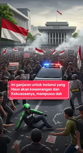 Kewenangan mau direbut semua ke dia, sedangkan belau beliau kan anti sama rakyat ya #fyp #fypage #polisi #TNI #demo 